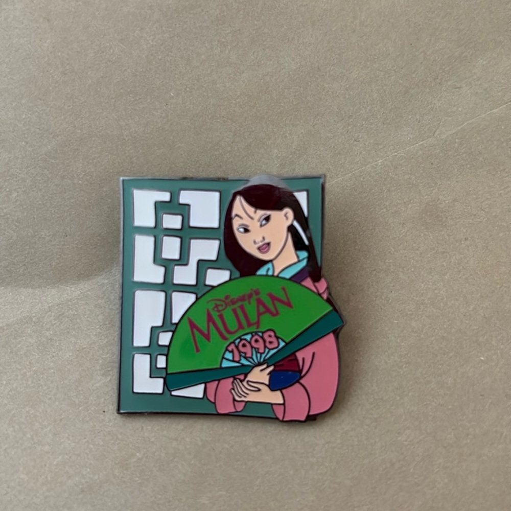 Mulan 1998 Disney Pin Count Down To 2000 #18 Fotoball Disney Store Collectors